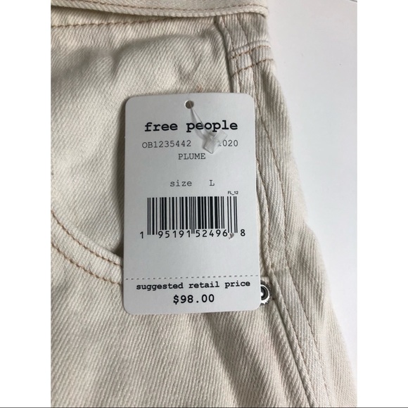 Free People High Waist Nova Denim Paperbag Shorts - Picture 6 of 12